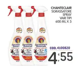 Eurocash Chanteclair sgrassatore universale offerta
