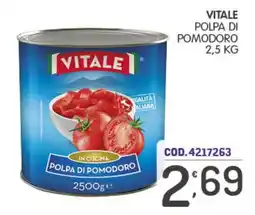 Eurocash Polpa di pomodoro Vitale offerta