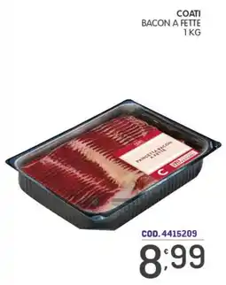 Eurocash Coati bacon a fette offerta