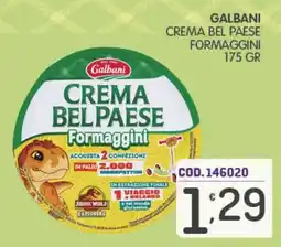 Eurocash Galbani Crema Bel Paese Formaggini offerta