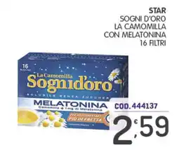 Eurocash La Camomilla Sognidoro offerta