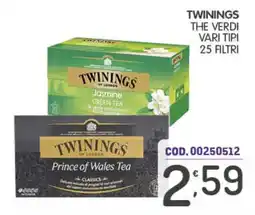 Eurocash Twinings Jasmine Green Tea offerta