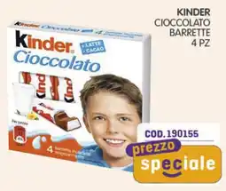 Eurocash Kinder Cioccolato offerta
