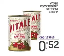 Eurocash Vitale pomodorini datterini offerta