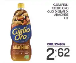 Eurocash Giglio Oro olio di semi di arachide offerta