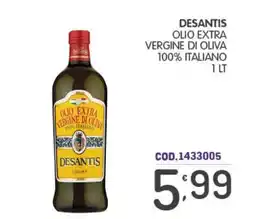 Eurocash Olio extra vergine di oliva Desantis offerta