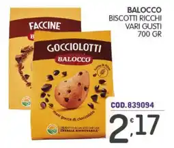 Eurocash Gocciolotti Balocco offerta