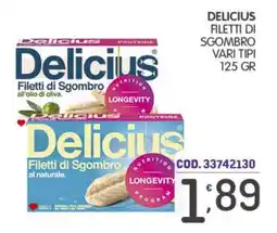 Eurocash Delicius Filetti di Sgombro offerta