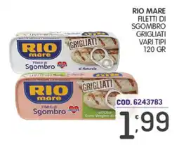 Eurocash Rio mare Filetti di Sgombro Grigliati offerta
