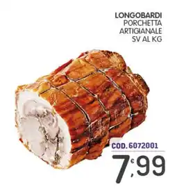Eurocash Longobardi porchetta artigianale offerta