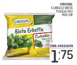 Eurocash Orogel Bieta Erbetta offerta
