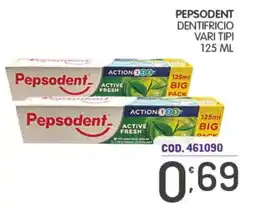 Eurocash Pepsodent dentifricio offerta