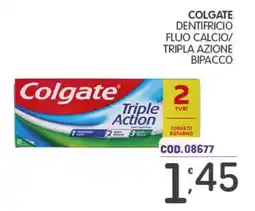 Eurocash Colgate dentifricio fluo calcio offerta