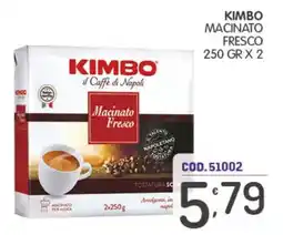 Eurocash Kimbo Macinato Fresco offerta