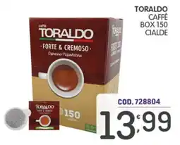 Eurocash Toraldo caffè forte & cremoso offerta