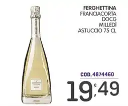 Eurocash Ferghettina Franciacorta DOCG Millelì offerta