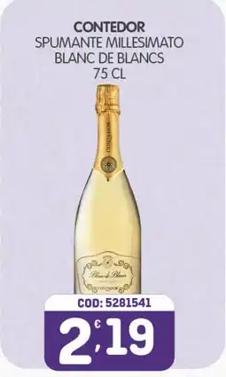 Eurocash Contedor spumante millesimato blanc de blancs offerta