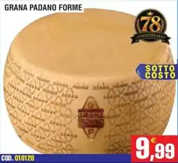 Immenso Cash Grana Padano Forme offerta