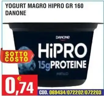 Yogurt magro hipro Danone