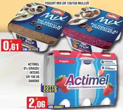 Immenso Cash Actimel Fragola offerta