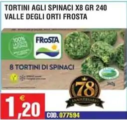 Immenso Cash Tortini agli spinaci Frosta offerta