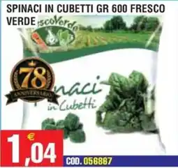 Immenso Cash Spinaci in cubetti offerta