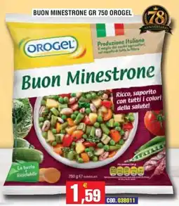 Immenso Cash Buon Minestrone Orogel offerta