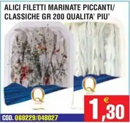 Immenso Cash Alici filetti marine qualita' piu' offerta