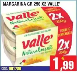 Immenso Cash Margarina Valle' Naturalmente offerta