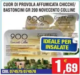 Immenso Cash Cuor di provola affumicata chicche/bastoncini Novecento Colline offerta