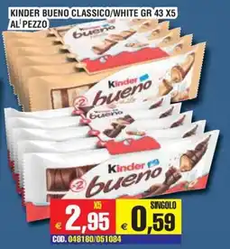 Immenso Cash Kinder Bueno Classico/White offerta