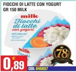 Immenso Cash Fiocchi di latte con yogurt offerta