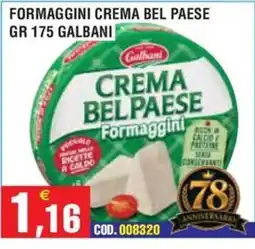 Immenso Cash Formaggini Crema Bel Paese Galbani offerta