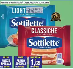 Immenso Cash Sottilette Light offerta