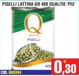 Immenso Cash Piselli Qualitè offerta