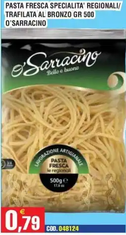 Immenso Cash Pasta fresca specialità regionali O'Sarracino offerta