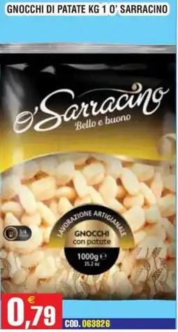 Immenso Cash Gnocchi di patate O' Sarracino offerta