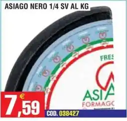 Immenso Cash Asiago nero 1/4 sv offerta