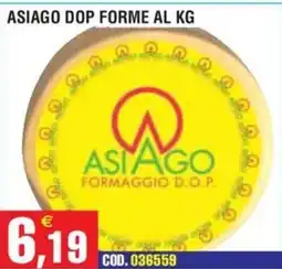 Immenso Cash Asiago formaggio D.O.P. offerta