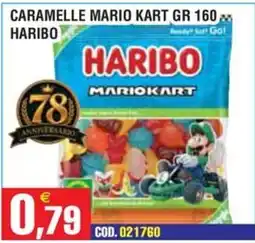 Immenso Cash Caramelle Mario Kart Haribo offerta