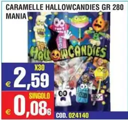 Immenso Cash Caramelle hallowcandies mania offerta
