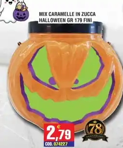 Immenso Cash Mix caramelle in zucca Halloween offerta