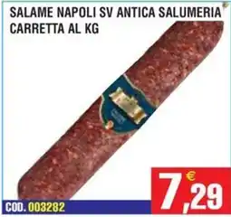 Immenso Cash Salame Napoli SV Antica Salumeria offerta