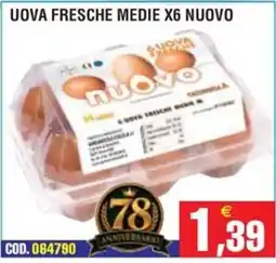 Immenso Cash Uova fresche medie Nuovo offerta