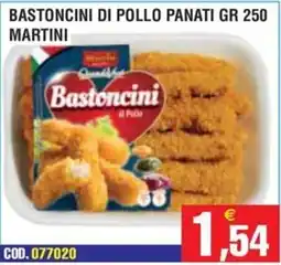 Immenso Cash Bastoncini di pollo panati Martini offerta
