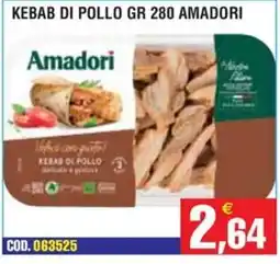 Immenso Cash Kebab di pollo Amadori offerta