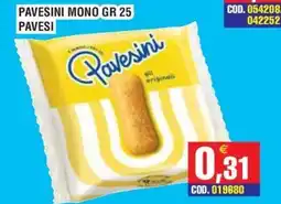 Immenso Cash Pavesini gli originali offerta