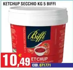 Immenso Cash Ketchup secchio Biffi offerta