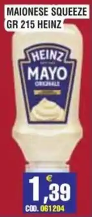 Immenso Cash Mayo Heinz offerta
