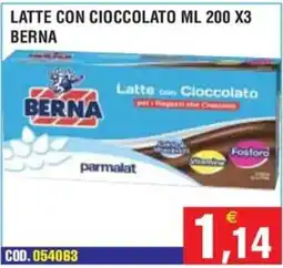 Immenso Cash Latte con Cioccolato Berna offerta
